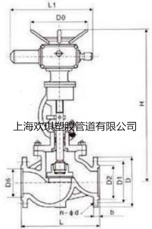 電動塑料截止閥